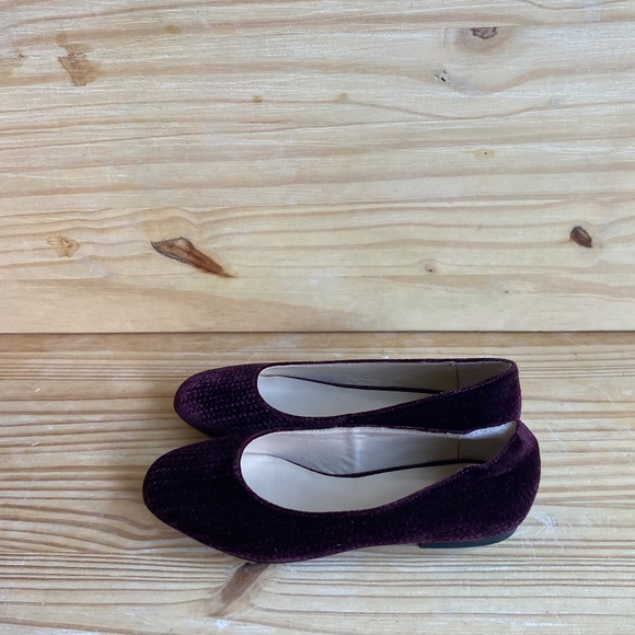 BOTIKER Purple/Maroon Suede Flats - Picture 4 of 8